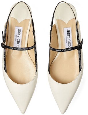 (Women) Jimmy Choo Ree Flat 'Milk White Patent Leather' REEFLATJWR Shop (Women) Jimmy Choo Ree Flat 'Milk White Patent Leather' REEFLATJWR