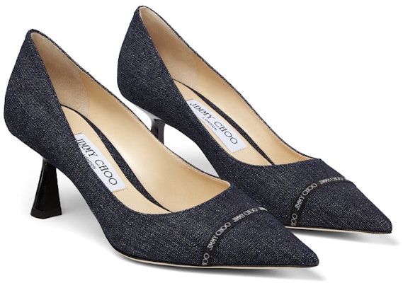 (Women) Jimmy Choo Rene 65 High Heels 'Denim Blue' RENE65DNW Order (Women) Jimmy Choo Rene 65 High Heels 'Denim Blue' RENE65DNW