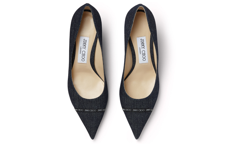 Lookbook (W) ジミーチュウ レネ 65 ハイヒール ''デニムブルー'' RENE65DNW