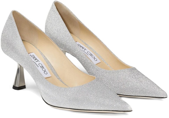 (Women) Jimmy Choo Rene 65 High Heels 'Silver Fabric' RENE65XGCAA0009 Lookbook (Women) Jimmy Choo Rene 65 High Heels 'Silver Fabric' RENE65XGCAA0009