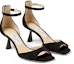 Order (Women) Jimmy Choo Reon 65 'Comfort High Heel Sports Sandal Black' REON65SUE