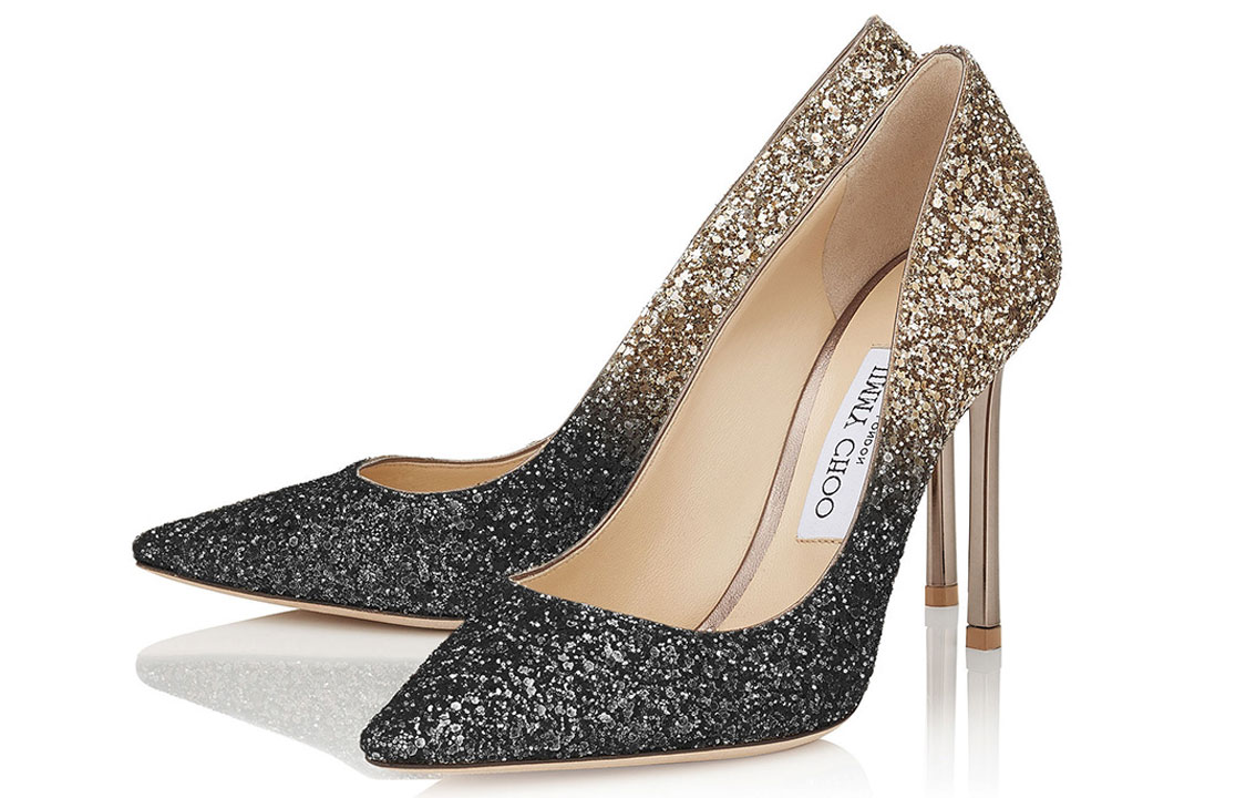 Order (W) ジミーチュー ロミー 100 ''ブラックゴールド'' ROMY100CGD-BLACKNUDE