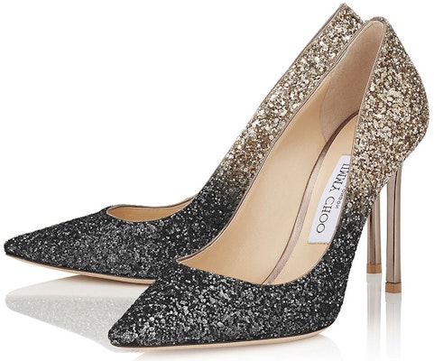 (W) Jimmy Choo Romy 100 'Negro Oro' ROMY100CGD-BLACKNUDE Order (W) Jimmy Choo Romy 100 'Negro Oro' ROMY100CGD-BLACKNUDE