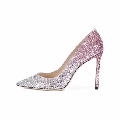 (W) Jimmy Choo Romy 100 'Pink'