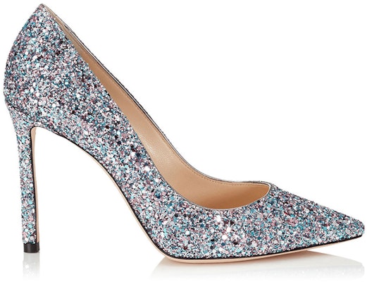 (Women) Jimmy Choo Romy 100 'Sky Blue' ROMY100CGF-BUBBLEGUM-MIX Order (Women) Jimmy Choo Romy 100 'Sky Blue' ROMY100CGF-BUBBLEGUM-MIX