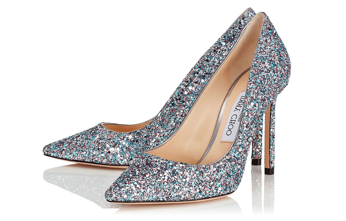 Lookbook (W) Jimmy Choo Romy 100 'Azul Cielo' ROMY100CGF-BUBBLEGUM-MIX