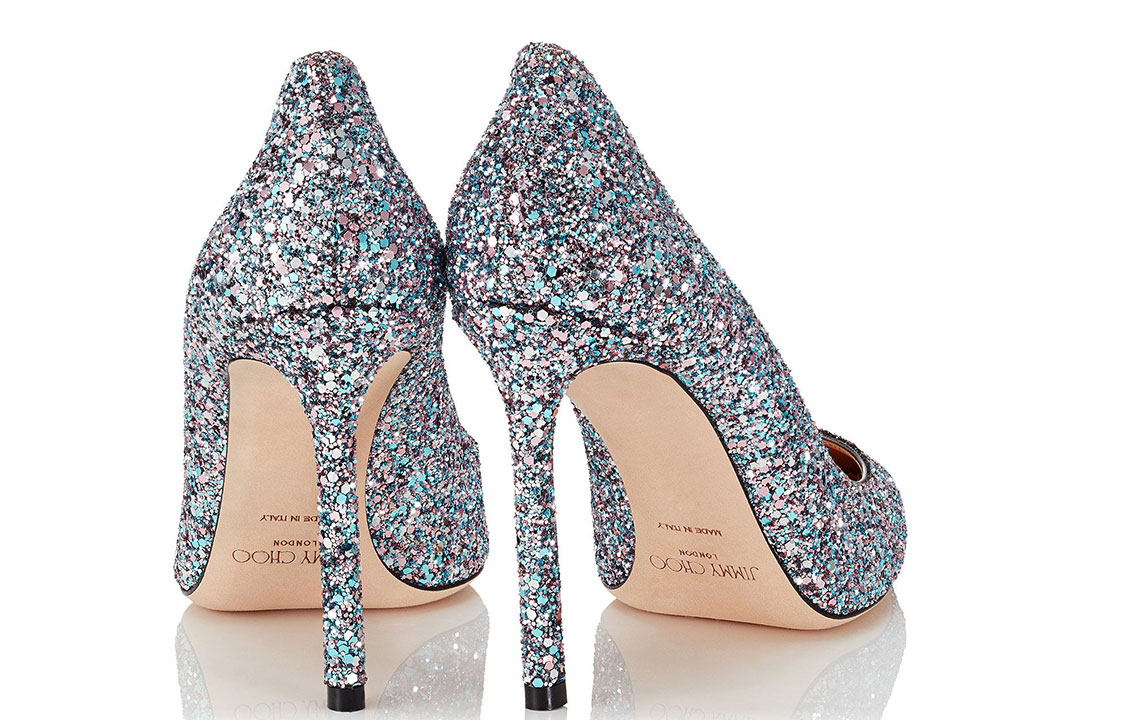 Shop (W) Jimmy Choo Romy 100 'Azul Cielo' ROMY100CGF-BUBBLEGUM-MIX