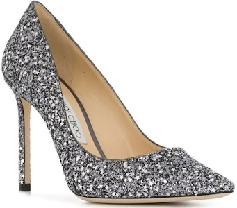 (W) Jimmy Choo Romy 100 '星星閃耀銀色' ROMY100ARG-GUNMETALMIX Order (W) Jimmy Choo Romy 100 '星星閃耀銀色' ROMY100ARG-GUNMETALMIX