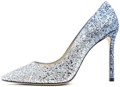 (W) Jimmy Choo Romy 100 高跟鞋 '拼色' ROMY100BRESILVERDUSKBLUE Buy (W) Jimmy Choo Romy 100 高跟鞋 '拼色' ROMY100BRESILVERDUSKBLUE