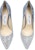 (Women) Jimmy Choo Romy 100 Heels 'Color Block' ROMY100BRESILVERDUSKBLUE