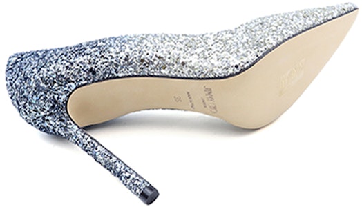 (W) Jimmy Choo Romy 100 高跟鞋 '拼色' ROMY100BRESILVERDUSKBLUE Purchase (W) Jimmy Choo Romy 100 高跟鞋 '拼色' ROMY100BRESILVERDUSKBLUE