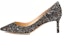 (Women) Jimmy Choo Romy 60 'Black Gold' ROMY60IDF