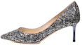 Buy (Women) Jimmy Choo Romy 60 'Blue Pointed-Toe High Heels' ROMY60GFB
