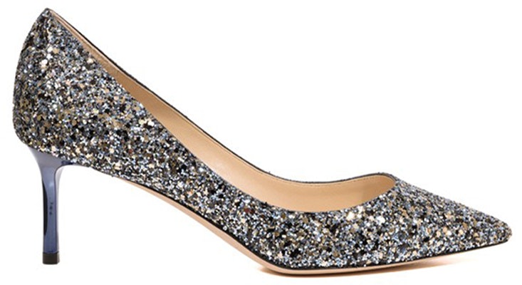 (Women) Jimmy Choo Romy 60 'Blue Pointed-Toe High Heels' ROMY60GFB Order (Women) Jimmy Choo Romy 60 'Blue Pointed-Toe High Heels' ROMY60GFB