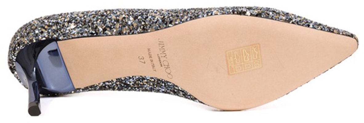 (Women) Jimmy Choo Romy 60 'Blue Pointed-Toe High Heels' ROMY60GFB Shop (Women) Jimmy Choo Romy 60 'Blue Pointed-Toe High Heels' ROMY60GFB
