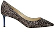 Order (Women) Jimmy Choo Romy 60 'Gold Black Glitter' ROMY60TGFAMETHYSTMIX