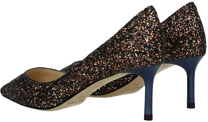 (Women) Jimmy Choo Romy 60 'Gold Black Glitter' ROMY60TGFAMETHYSTMIX Lookbook (Women) Jimmy Choo Romy 60 'Gold Black Glitter' ROMY60TGFAMETHYSTMIX
