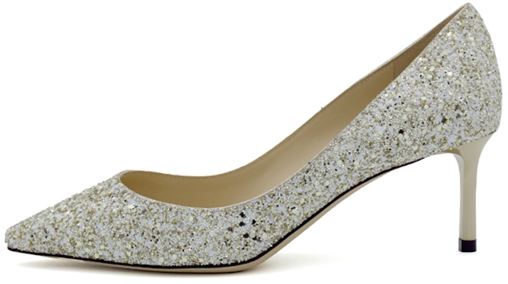 (Women) Jimmy Choo Romy 60 'Silver' ROMY60TITMOONSAND Buy (Women) Jimmy Choo Romy 60 'Silver' ROMY60TITMOONSAND
