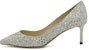 (Women) Jimmy Choo Romy 60 'Silver' ROMY60TITMOONSAND