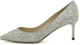 Buy (Women) Jimmy Choo Romy 60 'Silver' ROMY60TITMOONSAND