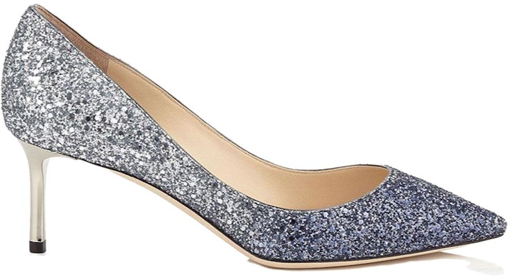(Women) Jimmy Choo Romy 60 'Silver Blue' ROMY60CGD Order (Women) Jimmy Choo Romy 60 'Silver Blue' ROMY60CGD