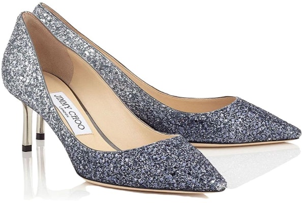 (Women) Jimmy Choo Romy 60 'Silver Blue' ROMY60CGD Shop (Women) Jimmy Choo Romy 60 'Silver Blue' ROMY60CGD