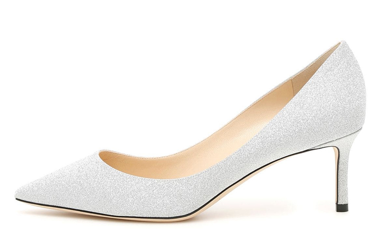 (Women) Jimmy Choo Romy 60 'Silver Glitter' ROMY60XGC