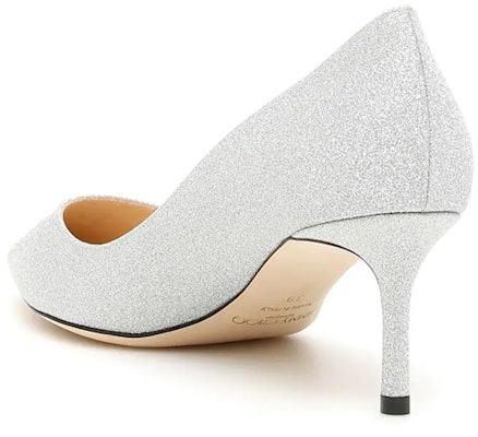 (Women) Jimmy Choo Romy 60 'Silver Glitter' ROMY60XGC Order (Women) Jimmy Choo Romy 60 'Silver Glitter' ROMY60XGC