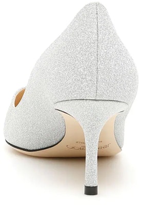 (Women) Jimmy Choo Romy 60 'Silver Glitter' ROMY60XGC Lookbook (Women) Jimmy Choo Romy 60 'Silver Glitter' ROMY60XGC