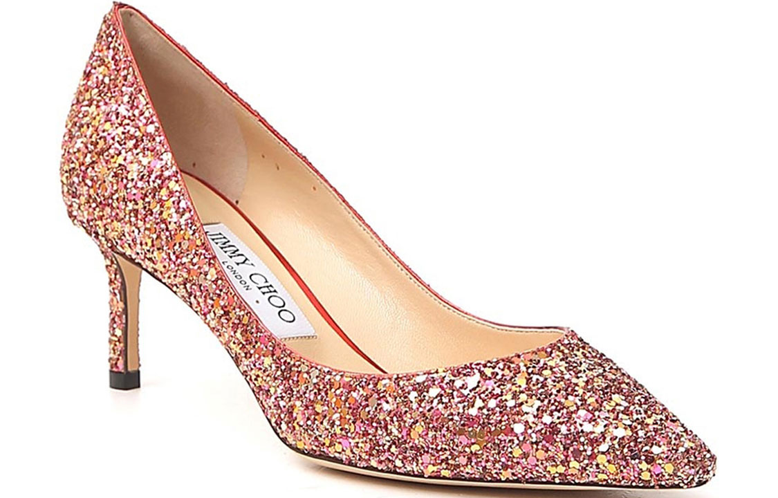 Order (W) Jimmy Choo Romy 60 高跟鞋 ''亮片闪耀'' ROMY60BOG-CANDYPOP