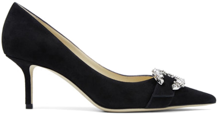 (Women) Jimmy Choo Romy 65 High Heels 'Saresa Black' SARESA65SUEBLACK Order (Women) Jimmy Choo Romy 65 High Heels 'Saresa Black' SARESA65SUEBLACK