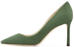 (Women) Jimmy Choo Romy 85 'Cactus Green Suede' ROMY85SUE (Women) Jimmy Choo Romy 85 'Cactus Green Suede' ROMY85SUE