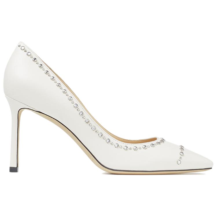 Order (W) Jimmy Choo Romy 85 ''水晶装饰白色'' ROMY85NXR0C7368