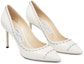 Lookbook (Women) Jimmy Choo Romy 85 'Crystal Embellished White' ROMY85NXR0C7368