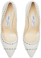 (W) Jimmy Choo Romy 85 'Blanco con Cristales Adornados' ROMY85NXR0C7368 Shop (W) Jimmy Choo Romy 85 'Blanco con Cristales Adornados' ROMY85NXR0C7368