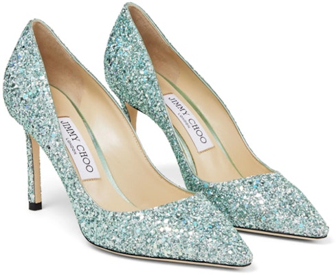 (Women) Jimmy Choo Romy 85 'Green' ROMY85LHJ035191 Lookbook (Women) Jimmy Choo Romy 85 'Green' ROMY85LHJ035191