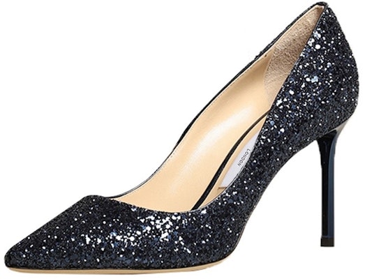 (Women) Jimmy Choo Romy 85 'Navy' ROMY85CGF-NAVY Buy (Women) Jimmy Choo Romy 85 'Navy' ROMY85CGF-NAVY
