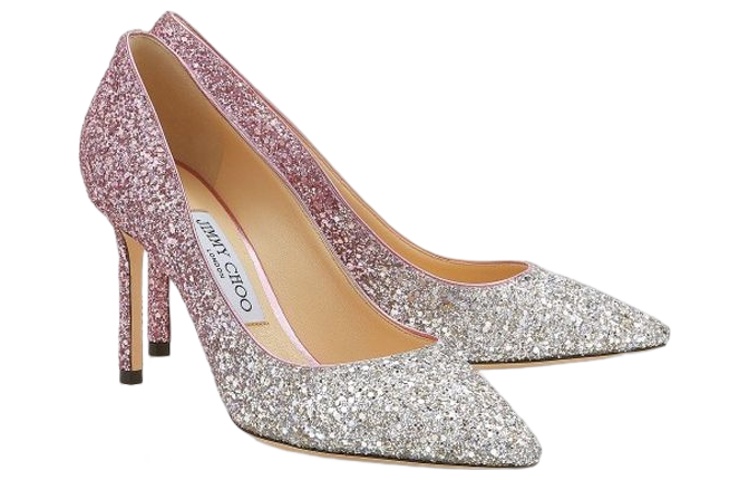 Order (W) ジミーチュウ ロミー 85 ''スパンコール グラデーション ピンク'' ROMY85VOG