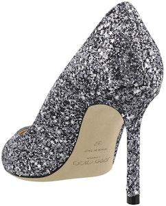 (W) Jimmy Choo Romy 85 ''银色星星亮片'' ROMY85ARG Lookbook (W) Jimmy Choo Romy 85 ''银色星星亮片'' ROMY85ARG