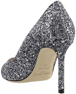 (Women) Jimmy Choo Romy 85 'Silver Star Glitter' ROMY85ARG Lookbook (Women) Jimmy Choo Romy 85 'Silver Star Glitter' ROMY85ARG
