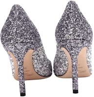 (W) Jimmy Choo Romy 85 ''Silver Star Glitter'' Sepatu Wanita Gliter Perak ROMY85ARG Purchase (W) Jimmy Choo Romy 85 ''Silver Star Glitter'' Sepatu Wanita Gliter Perak ROMY85ARG