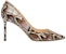 (Women) Jimmy Choo Romy 85 'Snake Print' ROMY85YDE-BLUSHMIX