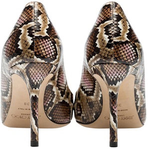 (W) Jimmy Choo Romy 85 ''Corak Ular'' ROMY85YDE-BLUSHMIX Purchase (W) Jimmy Choo Romy 85 ''Corak Ular'' ROMY85YDE-BLUSHMIX