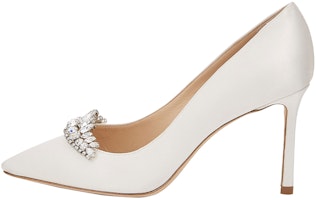 (Women) Jimmy Choo Romy 85 'White Crystal' ROMY85ARI000784 (Women) Jimmy Choo Romy 85 'White Crystal' ROMY85ARI000784