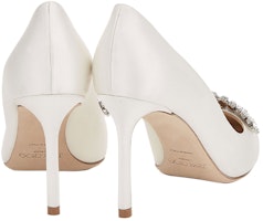 (W) Jimmy Choo Romy 85 ''White Crystal'' Putih Kristal ROMY85ARI000784 Lookbook (W) Jimmy Choo Romy 85 ''White Crystal'' Putih Kristal ROMY85ARI000784