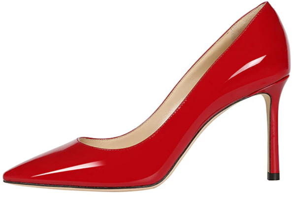 (W) Jimmy Choo ROMY 85 Tacchi a Spillo in Pelle Verniciata Rossa 8.5cm ROMY85PAT Red Buy (W) Jimmy Choo ROMY 85 Tacchi a Spillo in Pelle Verniciata Rossa 8.5cm ROMY85PAT Red