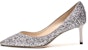 (Women) Jimmy Choo ROMY 'Light Purple Glitter Pointed Stiletto' ROMY60VKV