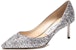 (Women) Jimmy Choo ROMY 'Light Purple Glitter Pointed Stiletto' ROMY60VKV