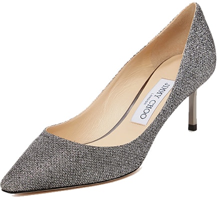 (Women) Jimmy Choo Romy 'Silver Slip-On Stiletto' ROMY60LAG Order (Women) Jimmy Choo Romy 'Silver Slip-On Stiletto' ROMY60LAG