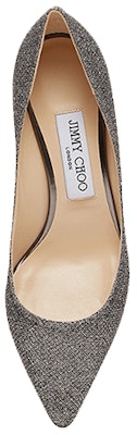 (Women) Jimmy Choo Romy 'Silver Slip-On Stiletto' ROMY60LAG Shop (Women) Jimmy Choo Romy 'Silver Slip-On Stiletto' ROMY60LAG